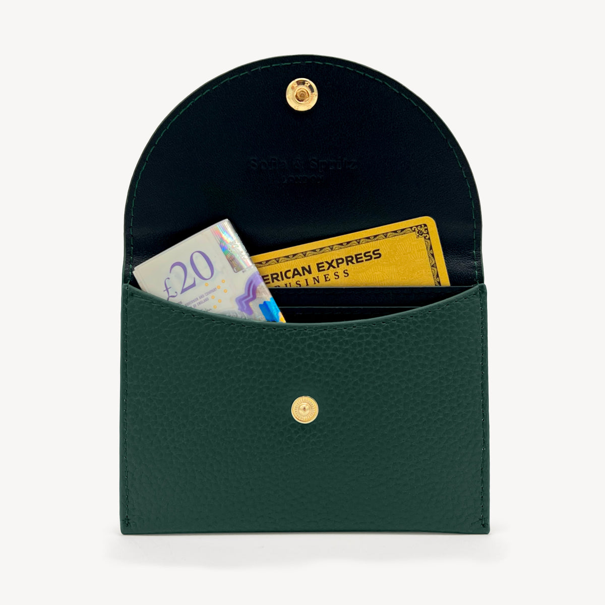 Card & Coin Purse - Racing Green