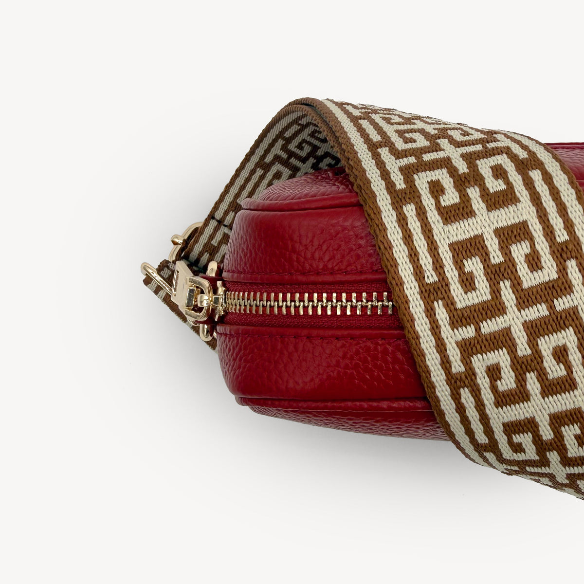 Tan & Stone Greek Strap