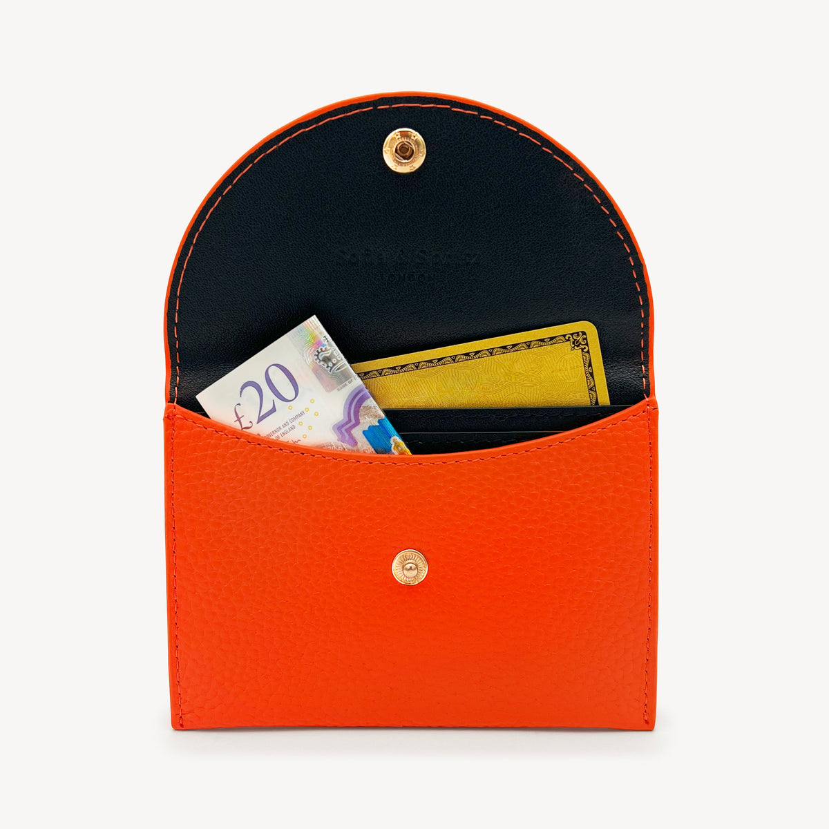 Card & Coin Purse - Orange