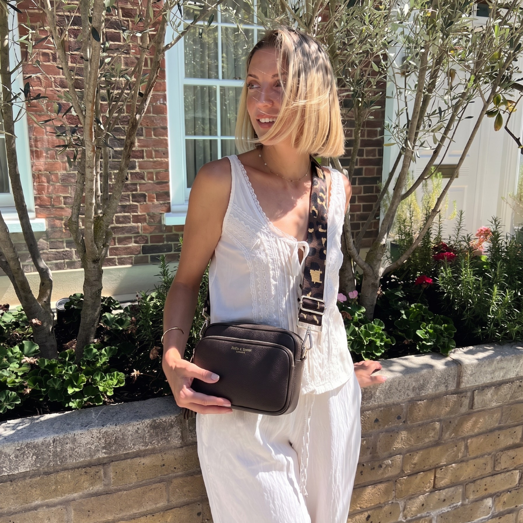 Alba Crossbody Bag - Chocolate Brown