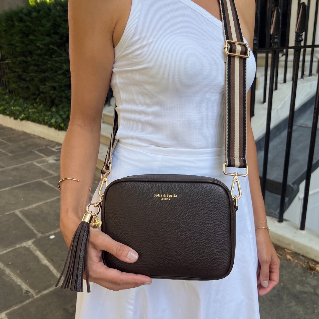 Lyla Crossbody Bag - Chocolate Brown
