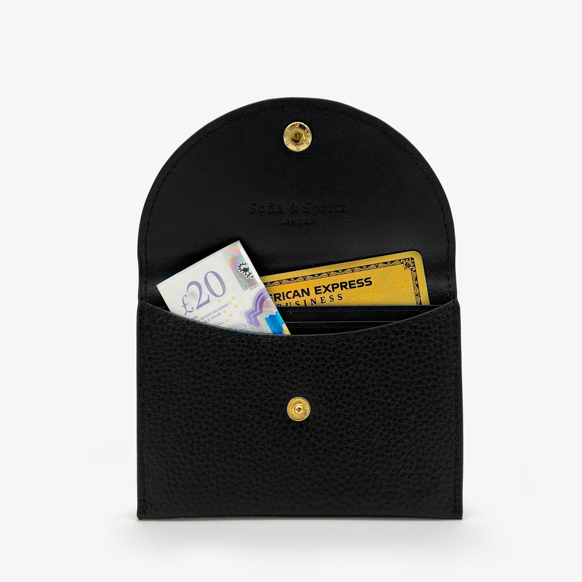 Card & Coin Purse - Black