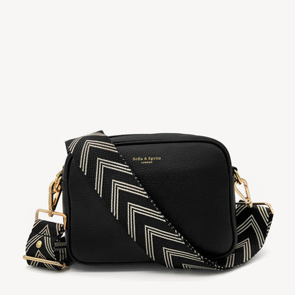Black & Stone Arrow Strap