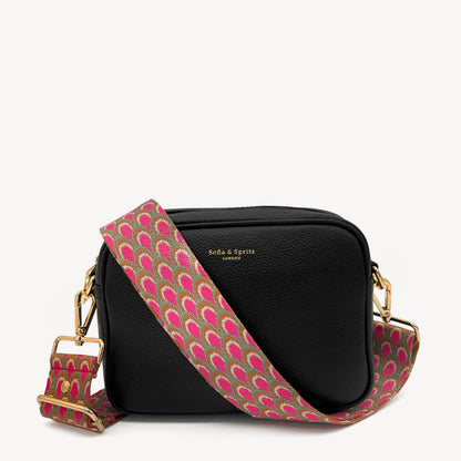 Pink Peacock Strap