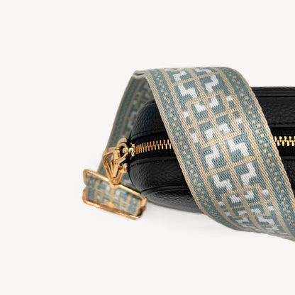 Stone Washed Tapestry Strap