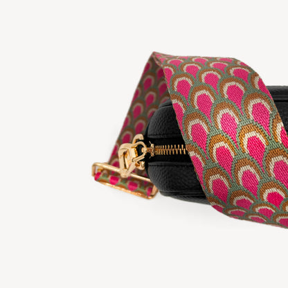Pink Peacock Strap