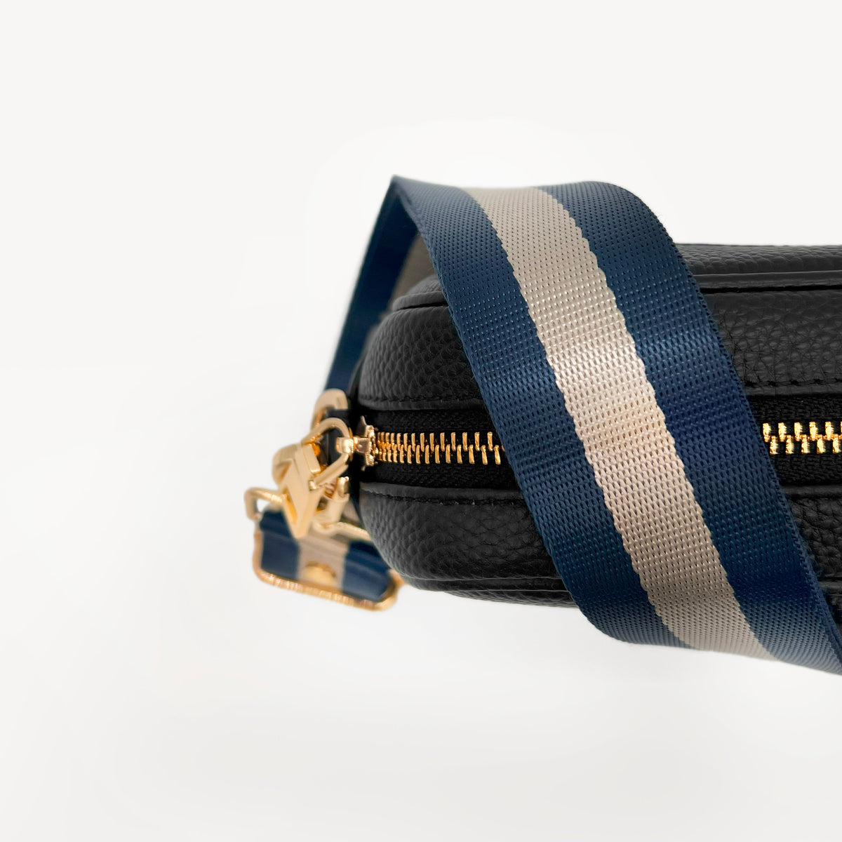 Navy & Gold Stripe Strap