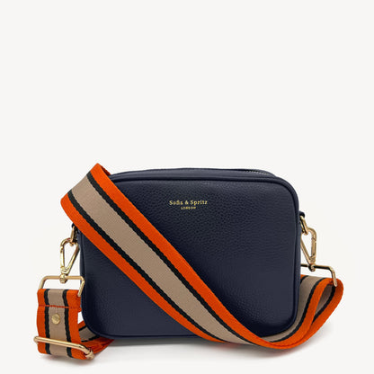 Orange, Tan & Black Stripe Strap