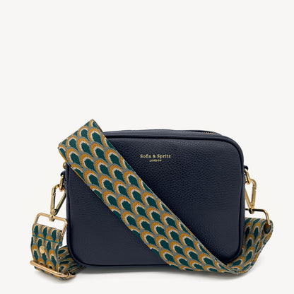 Teal Peacock Strap