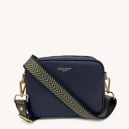 Black & Gold Chevron Strap