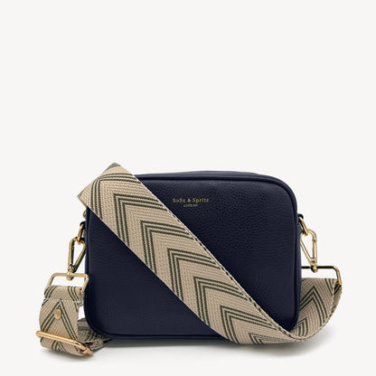 Olive Green & Stone Arrow Strap