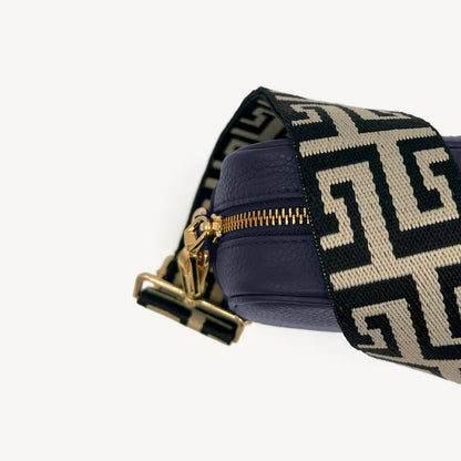 Black & Stone Greek Strap