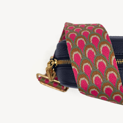 Pink Peacock Strap