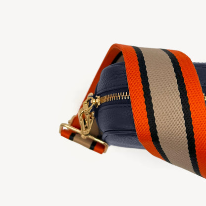 Orange, Tan & Black Stripe Strap