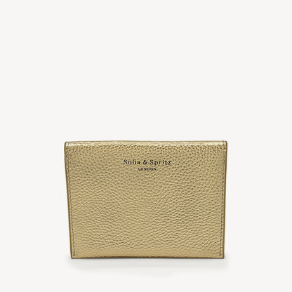 Card & Coin Purse - Gold