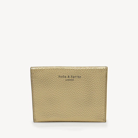 Card & Coin Purse - Gold