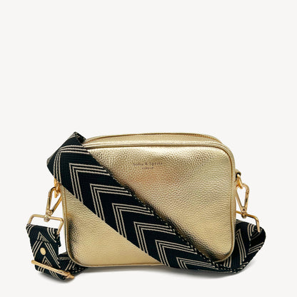 Black & Stone Arrow Strap