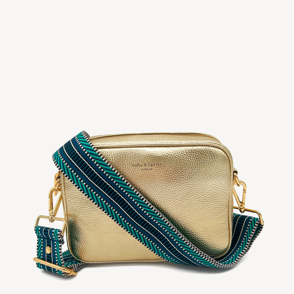 Blue Assortment Stripe Aztec Strap