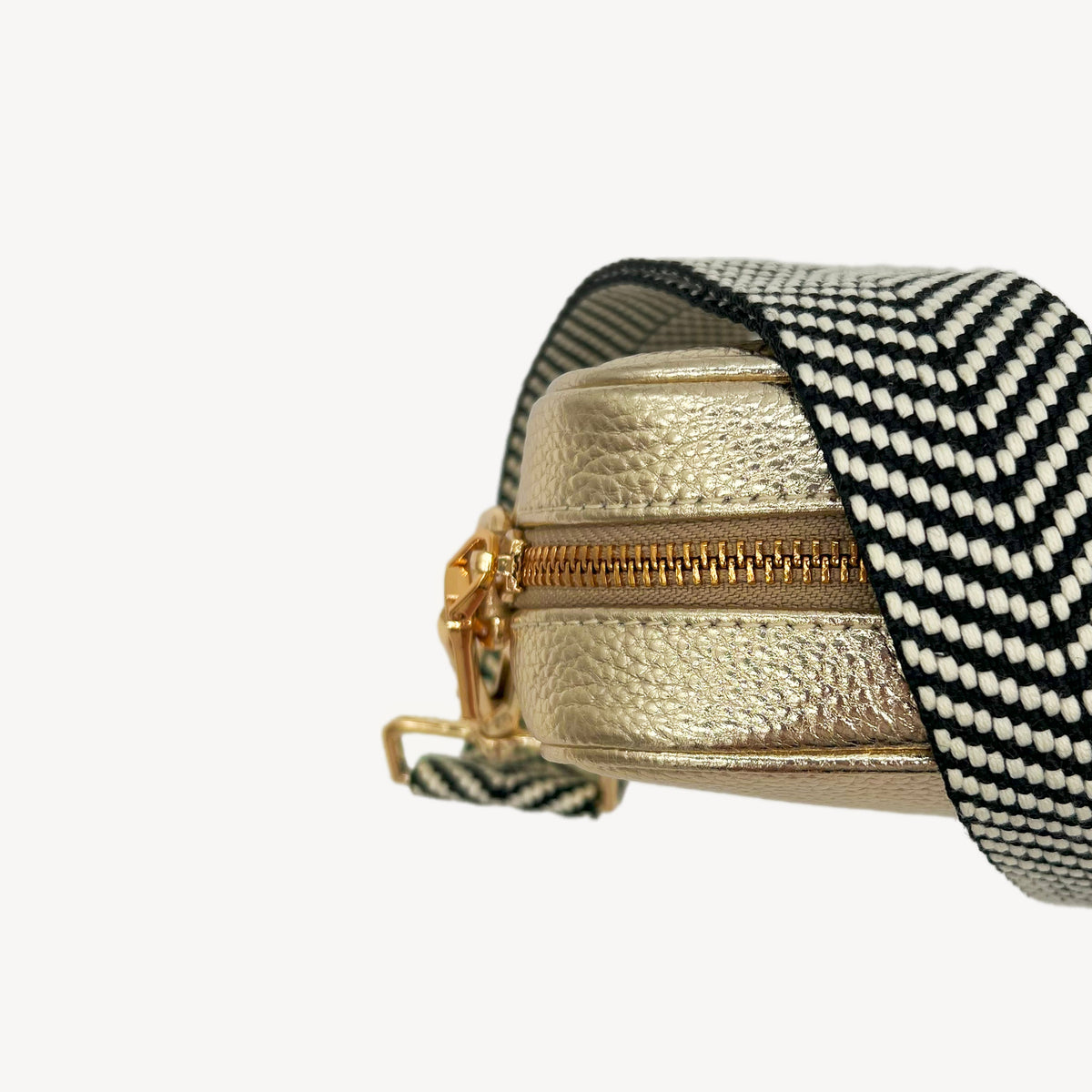 Black & White Chevron Strap
