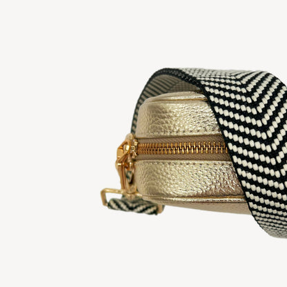 Black & White Chevron Strap