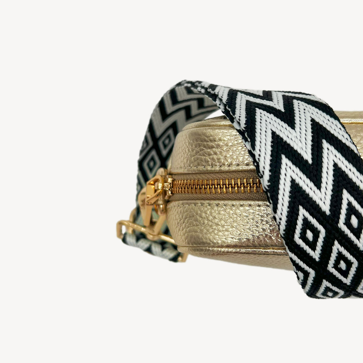 Black & White Diamond Strap