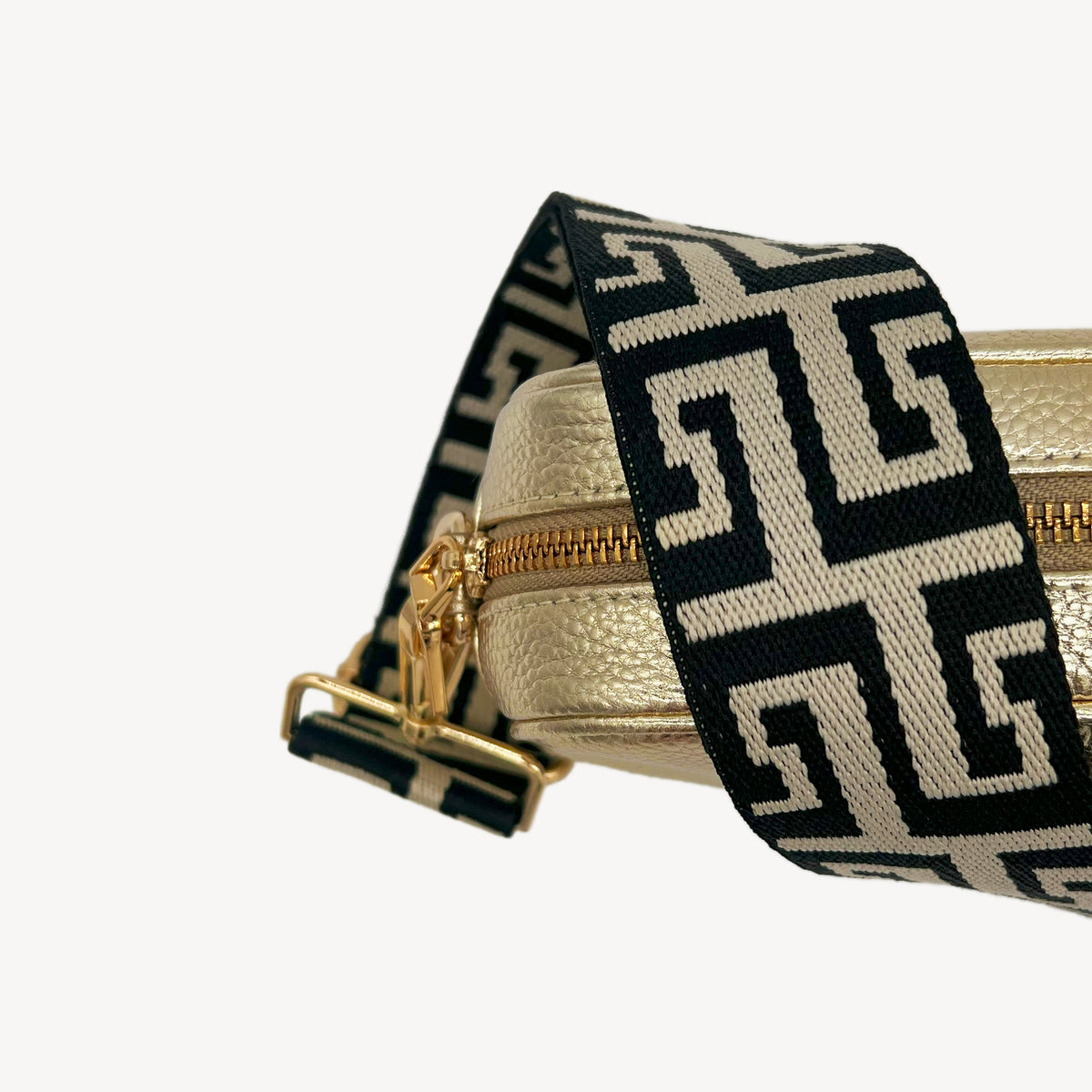 Black & Stone Greek Strap