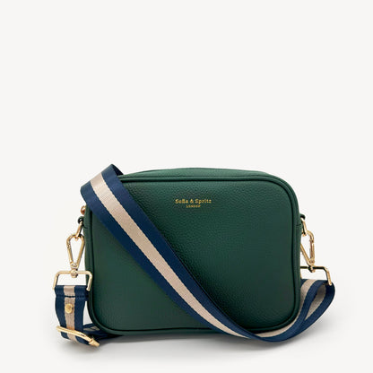 Navy & Gold Stripe Strap