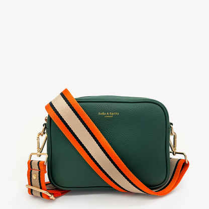 Orange, Tan & Black Stripe Strap