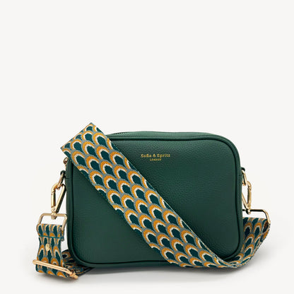 Teal Peacock Strap