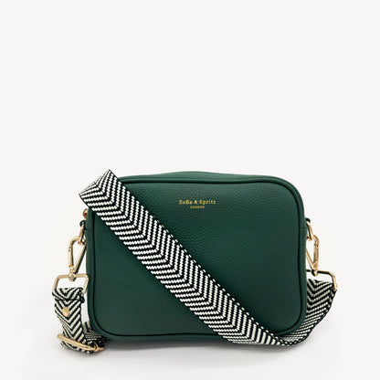 Black & White Chevron Strap