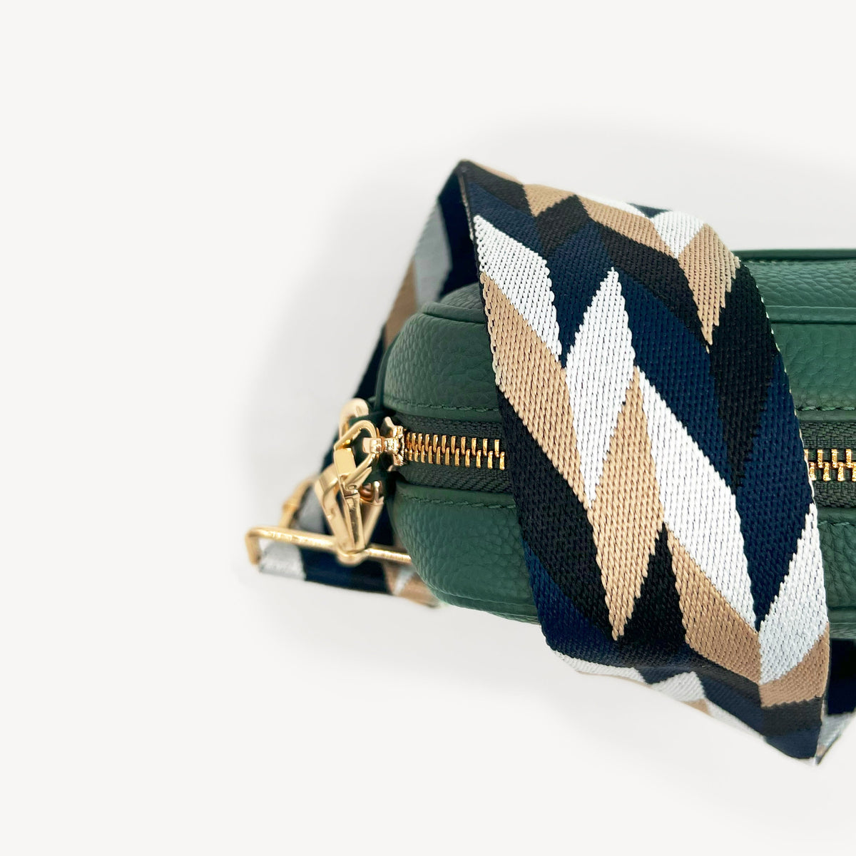 Navy & White Mosaic Strap