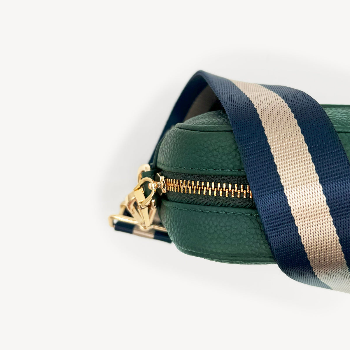 Navy & Gold Stripe Strap