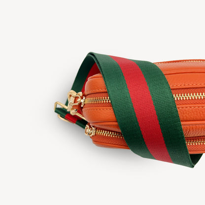 Green & Red Stripe Strap