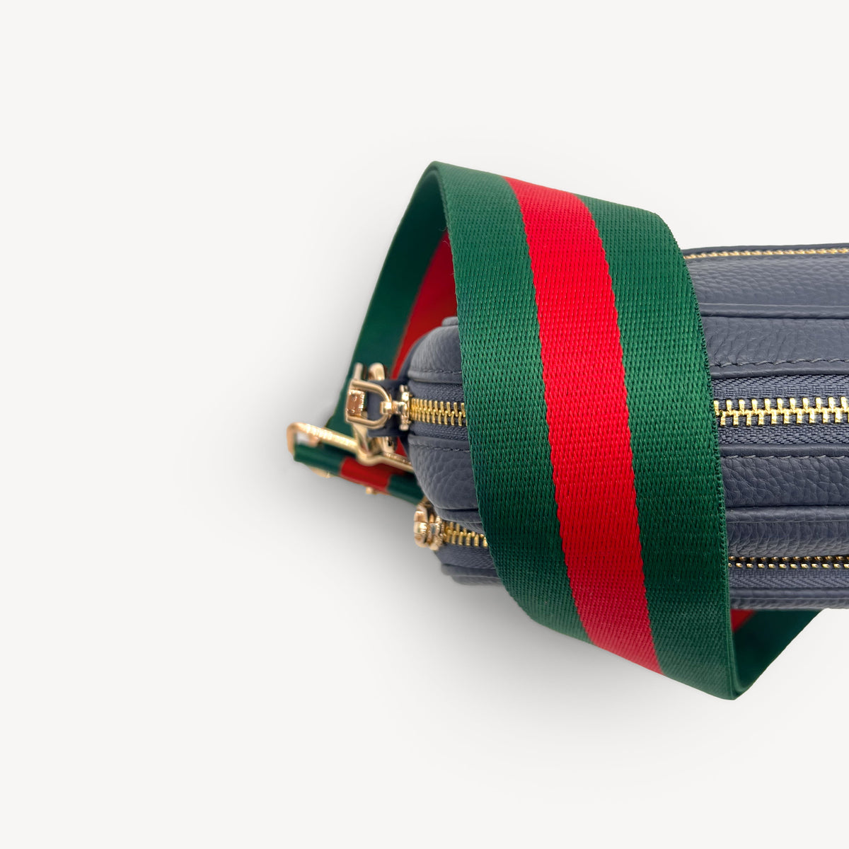 Green & Red Stripe Strap