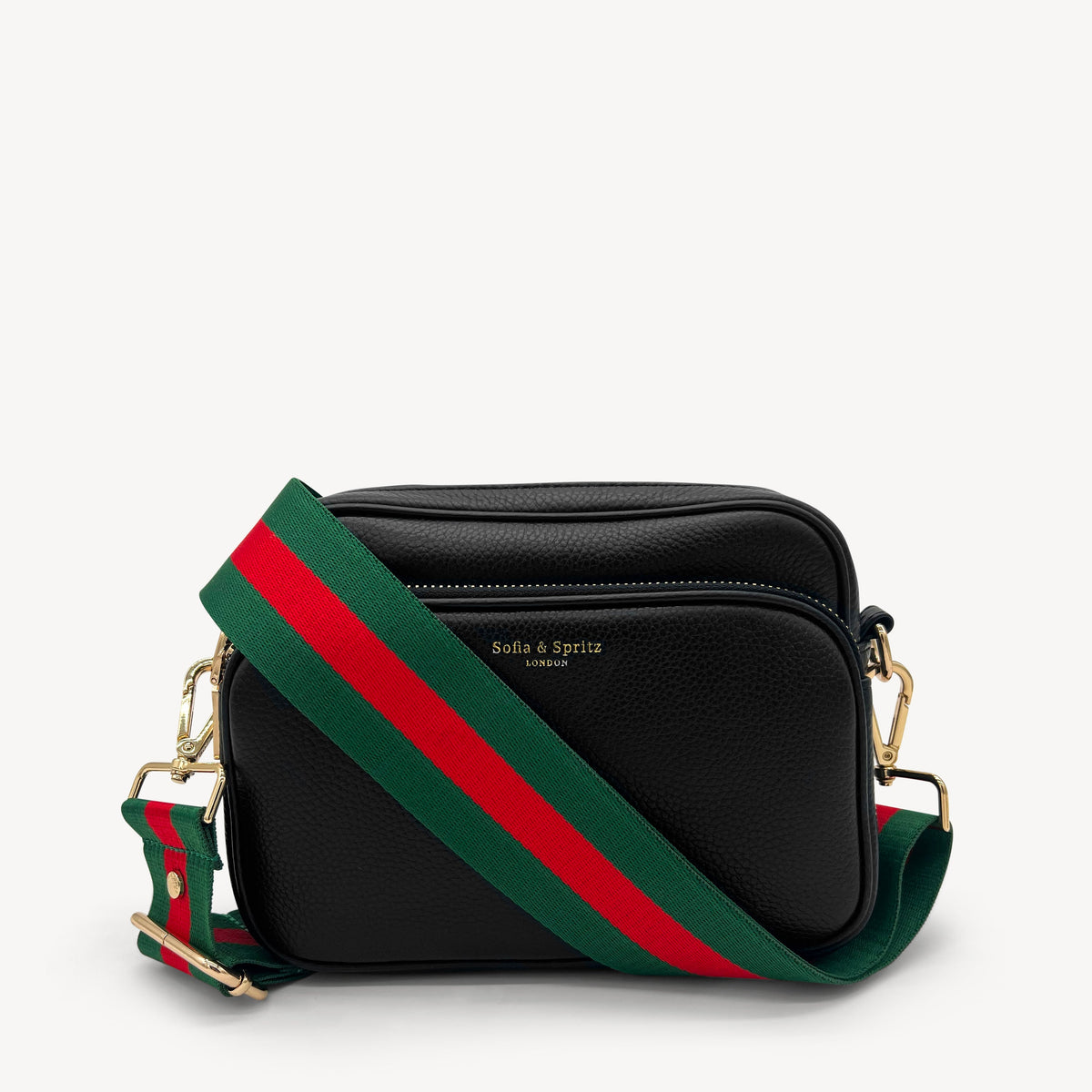 Green & Red Stripe Strap