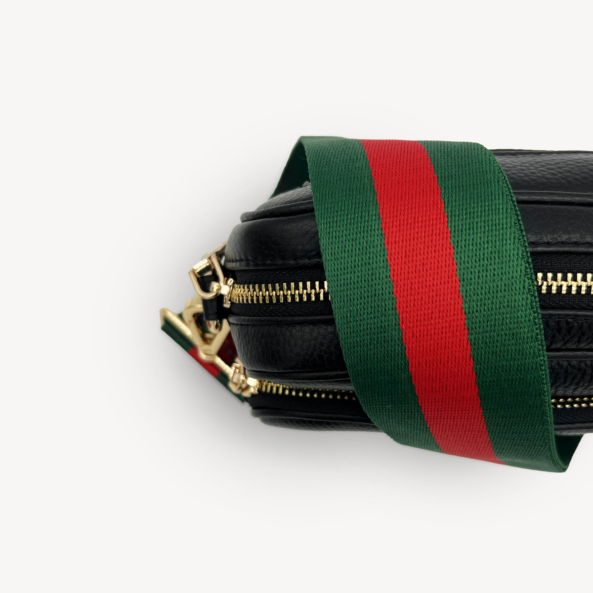 Green & Red Stripe Strap