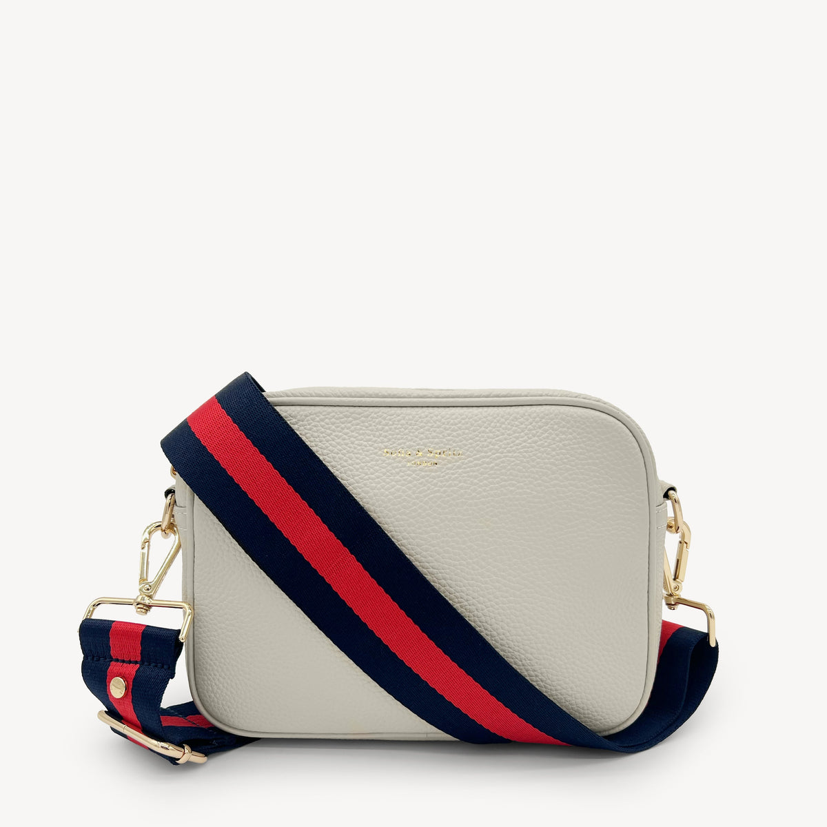Navy & Red Stripe Strap