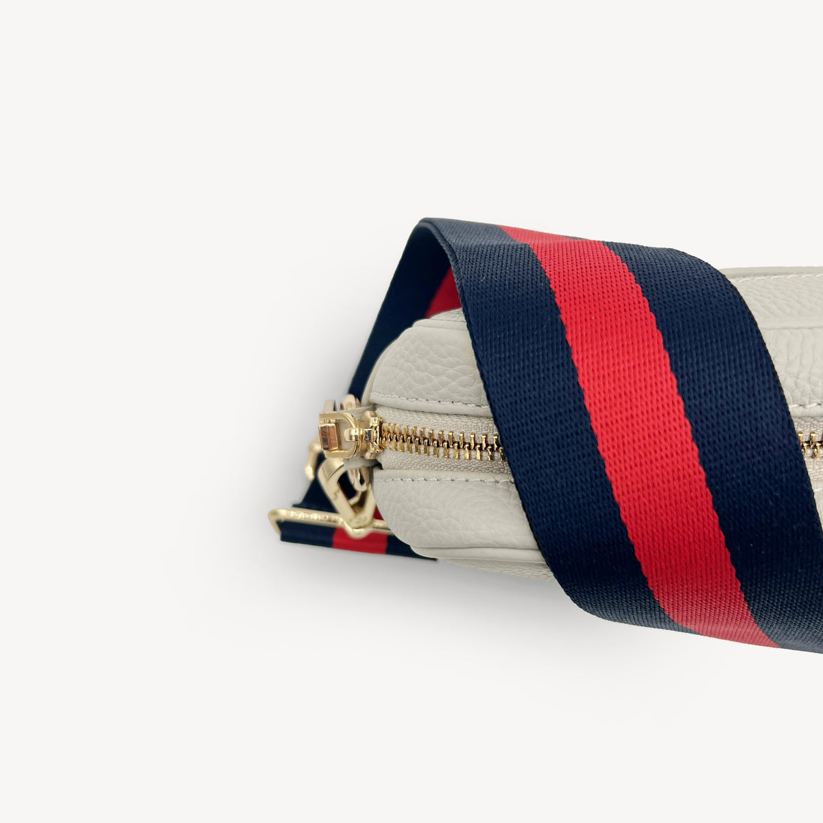 Navy & Red Stripe Strap