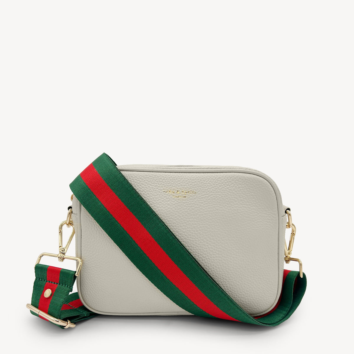 Green & Red Stripe Strap
