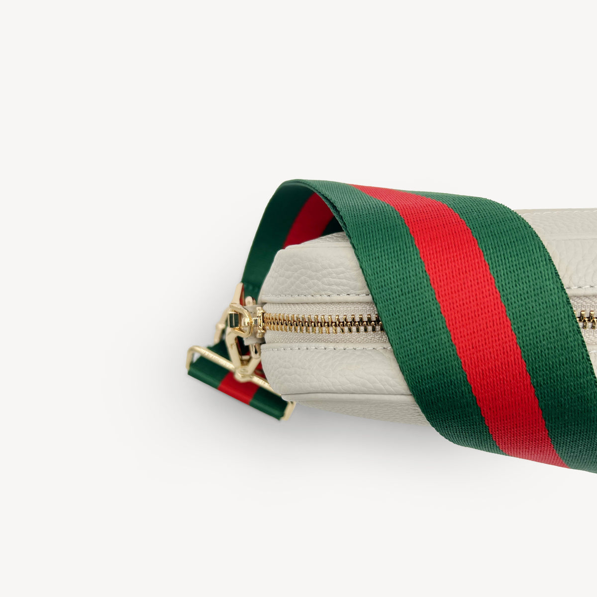 Green & Red Stripe Strap