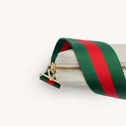 Green & Red Stripe Strap