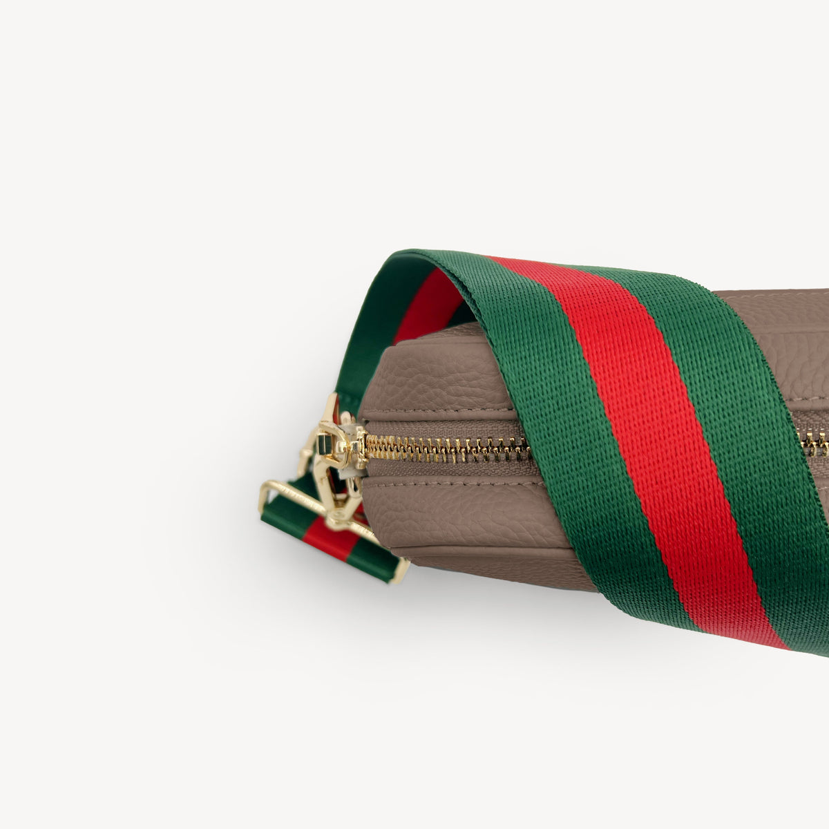 Green & Red Stripe Strap