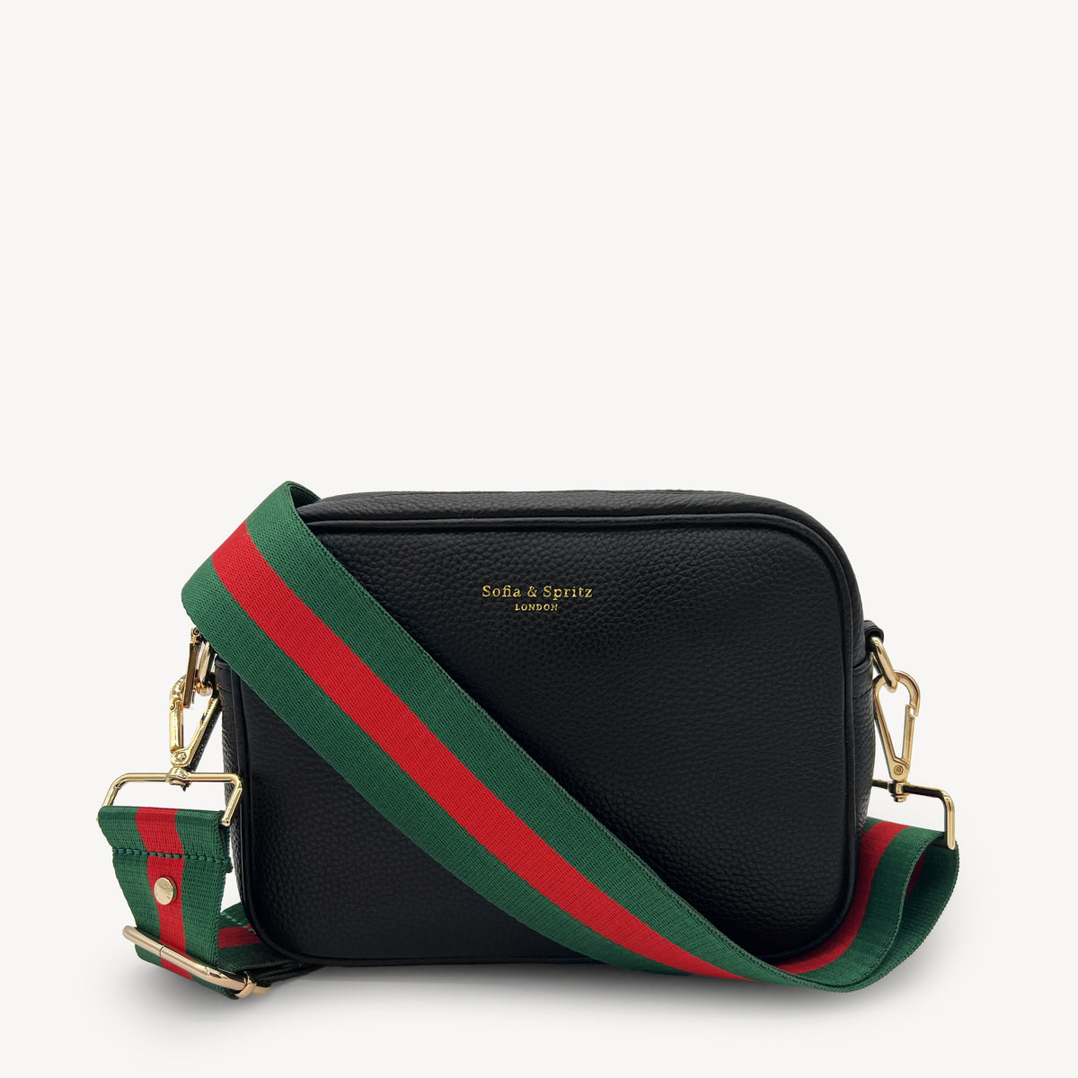 Green & Red Stripe Strap