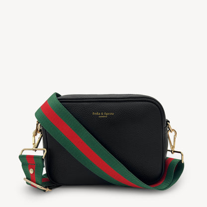 Green & Red Stripe Strap