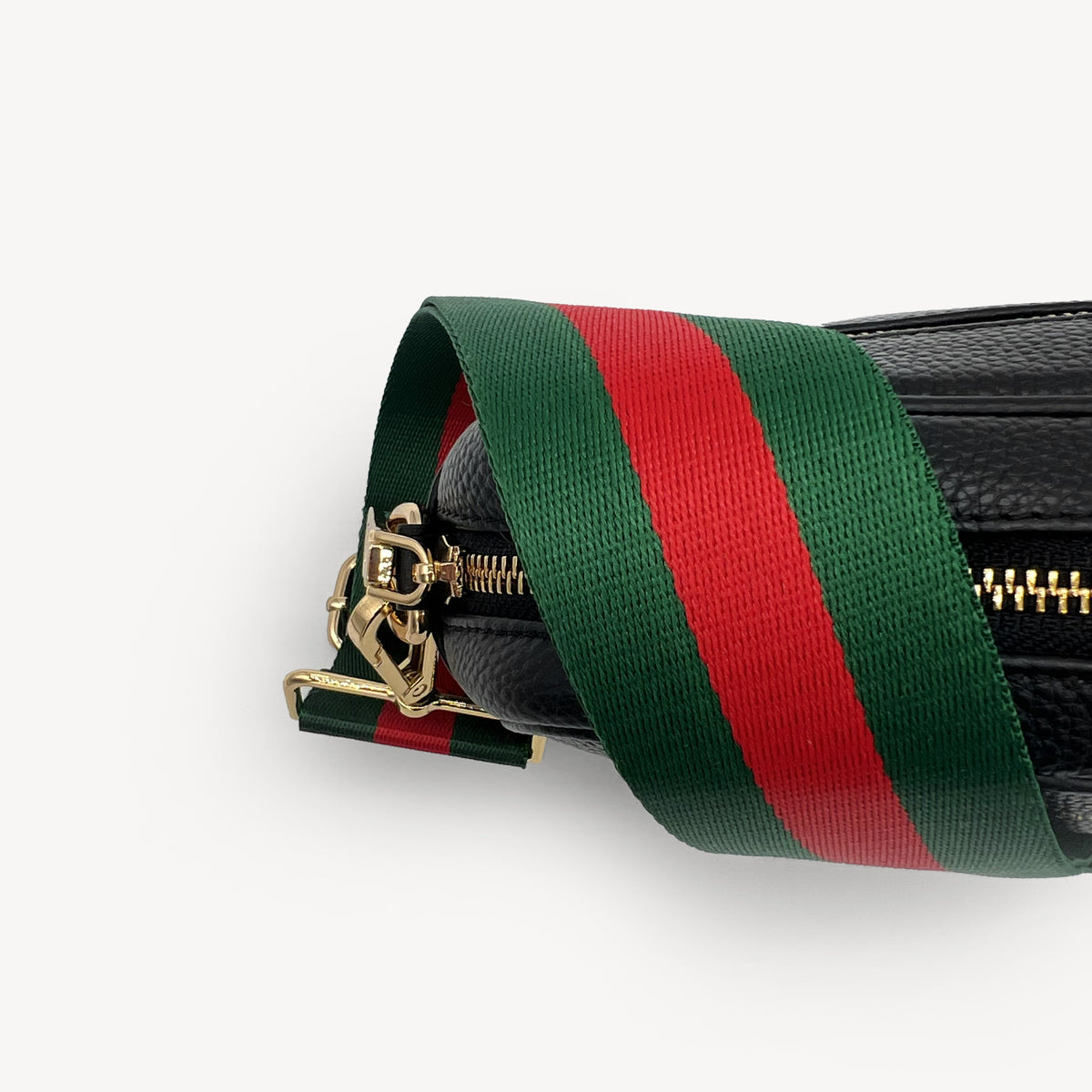 Green & Red Stripe Strap