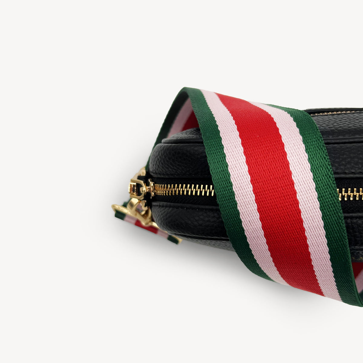 Red, Pink & Green Stripe Strap