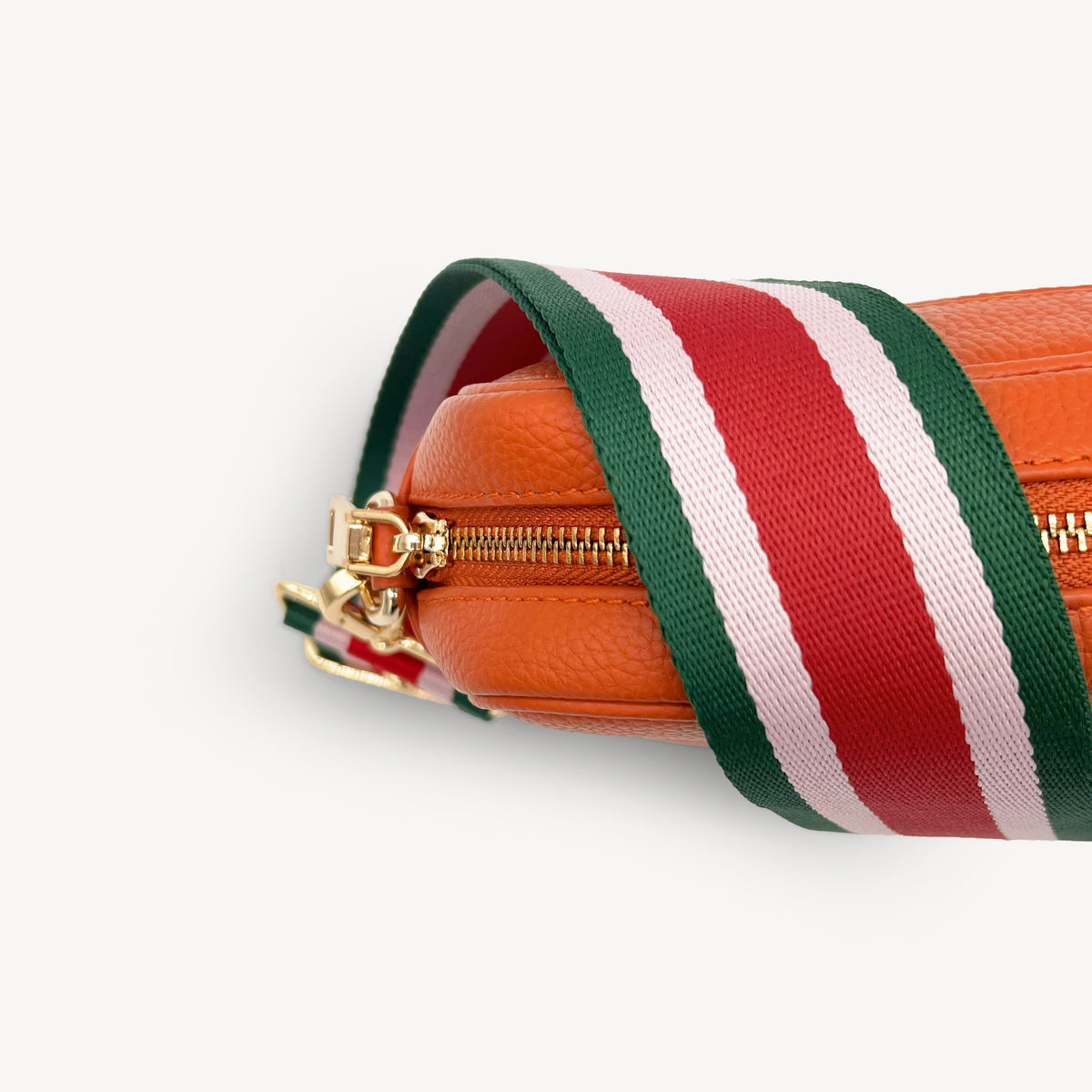 Red, Pink & Green Stripe Strap