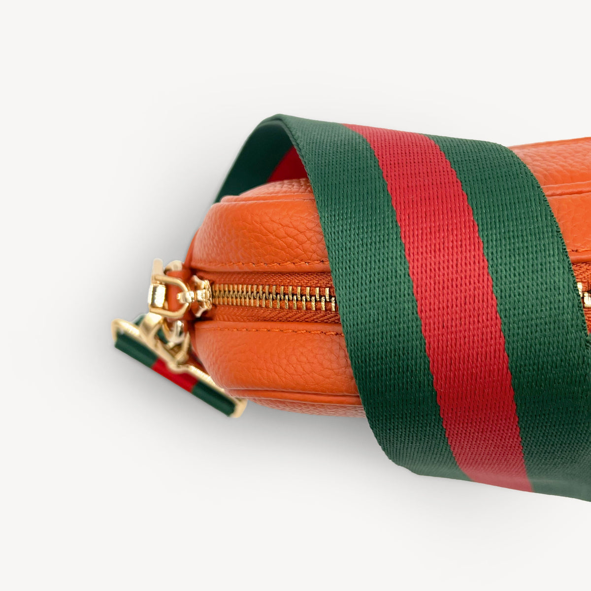 Green & Red Stripe Strap