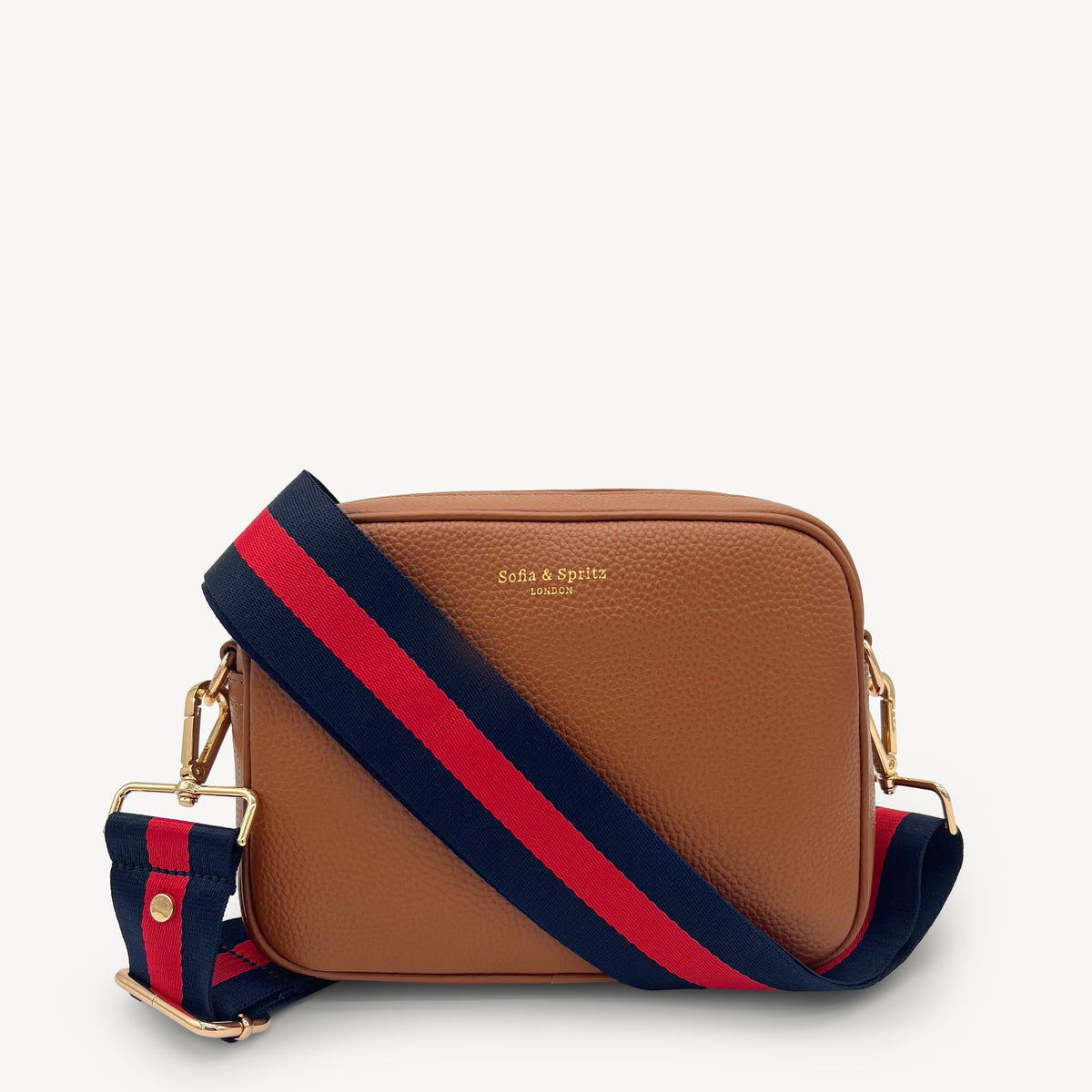 Navy & Red Stripe Strap