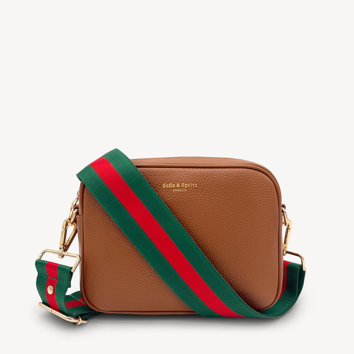 Green & Red Stripe Strap